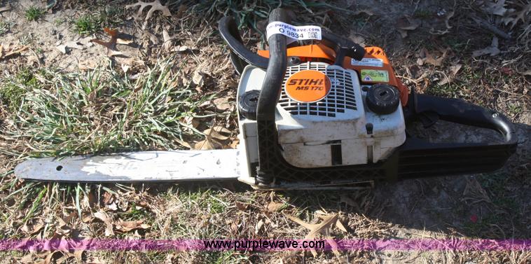 image for item O9834 Stihl MS170 chain saw