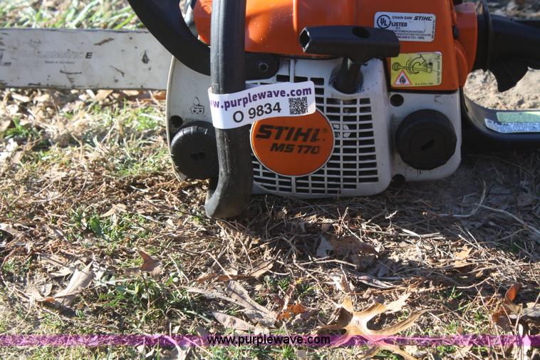 image for item O9834 Stihl MS170 chain saw