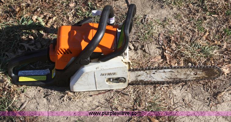 image for item O9835 Stihl MS170 chain saw