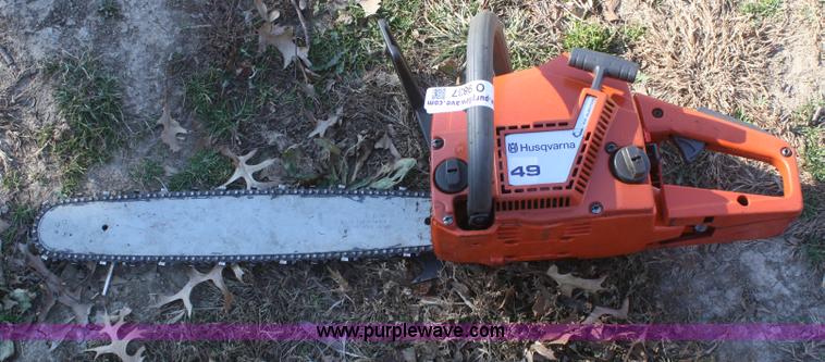 image for item O9837 Husky 49 chain saw