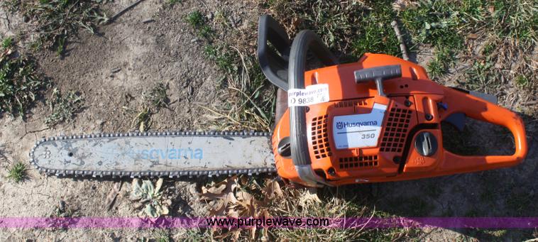 image for item O9838 Husky 350 chain saw