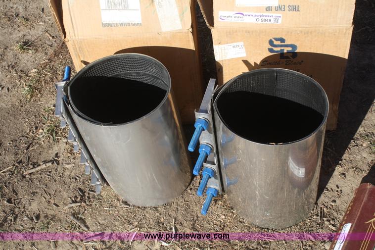 image for item O9849 (2) Smith Blair stainless steel clamps