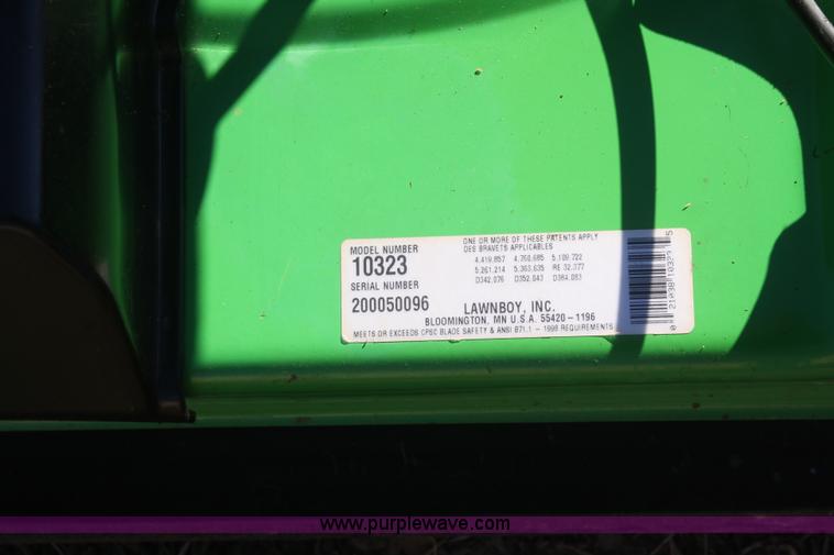 image for item O9868 LawnBoy self propelled lawn mower