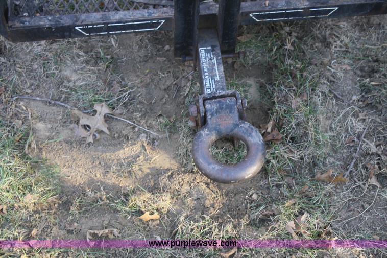 image for item O9873 Single axle tilt deck trailer