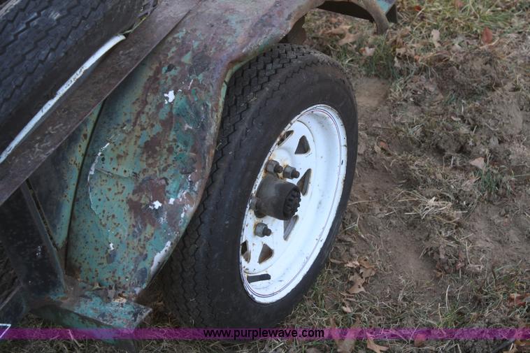 image for item O9873 Single axle tilt deck trailer