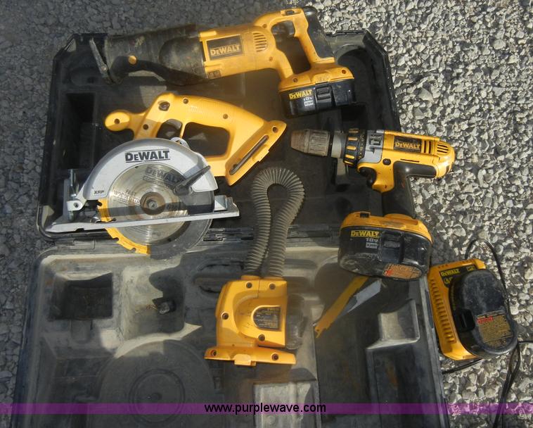 image for item T9617 DeWalt cordless tool set