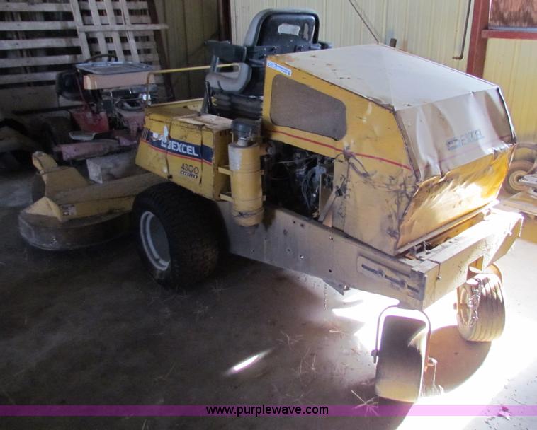 image for item V9430 Excel Hustler 4300 lawn mower