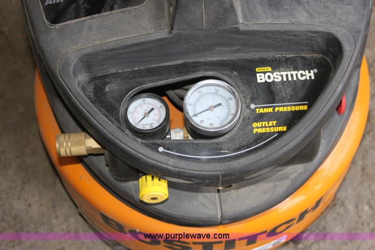 image for item V9436 Bostitch six gallon air compressor