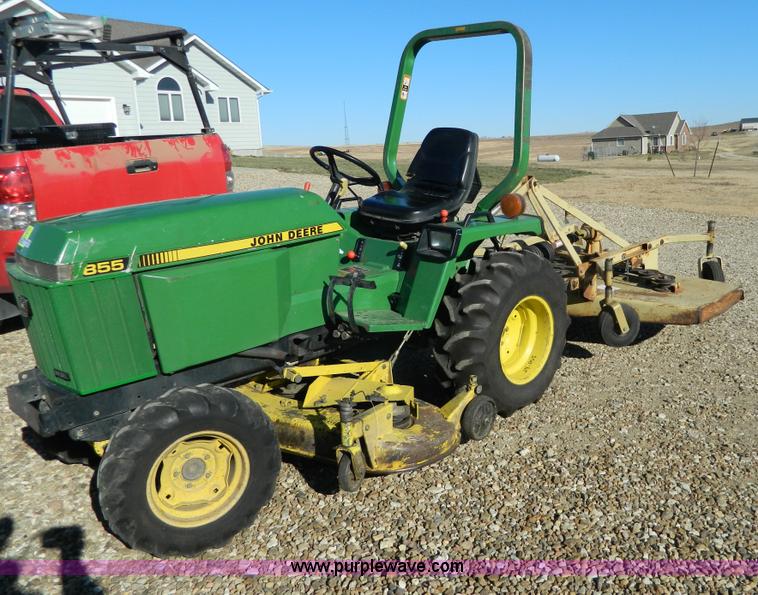 image for item Y9179 1994 John Deere 855 MFWD utility tractor