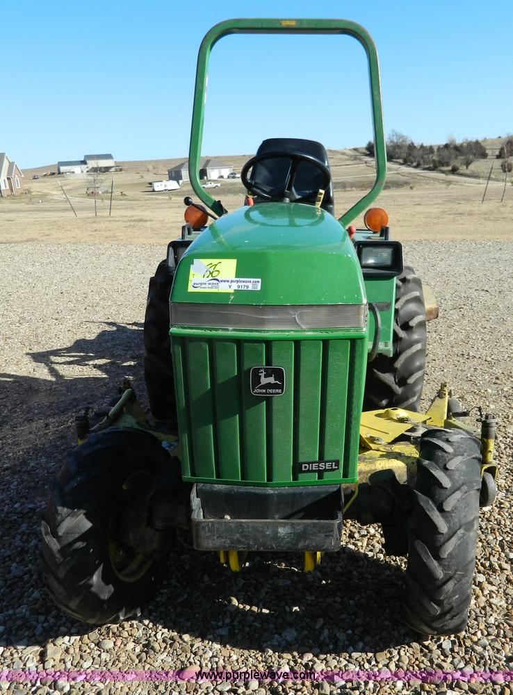 image for item Y9179 1994 John Deere 855 MFWD utility tractor