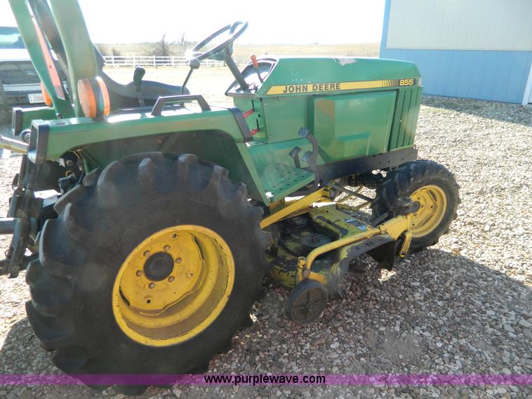 image for item Y9179 1994 John Deere 855 MFWD utility tractor