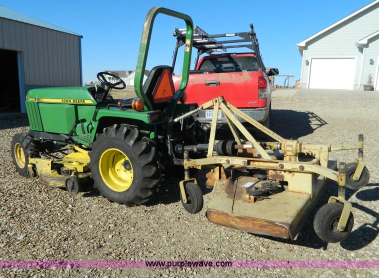 image for item Y9179 1994 John Deere 855 MFWD utility tractor