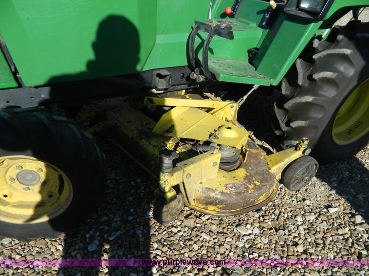 image for item Y9179 1994 John Deere 855 MFWD utility tractor