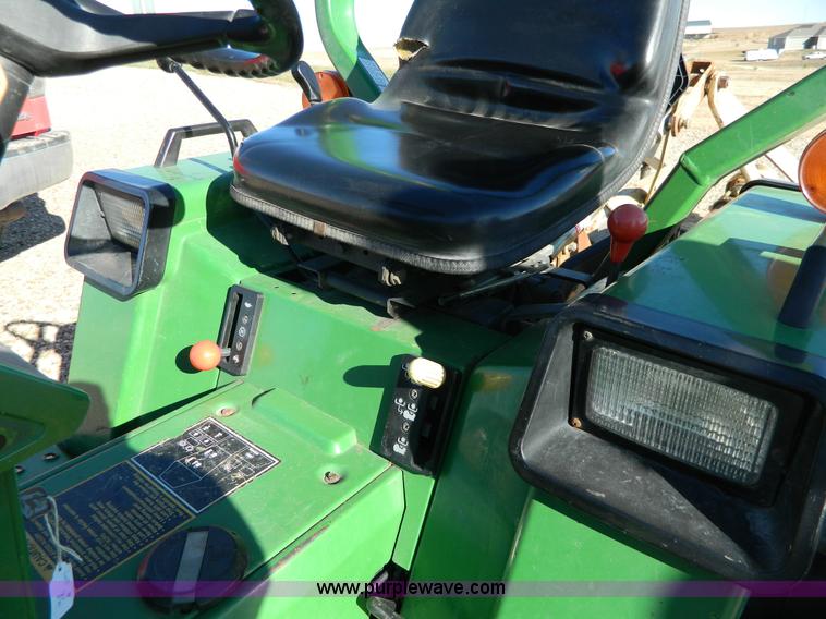 image for item Y9179 1994 John Deere 855 MFWD utility tractor