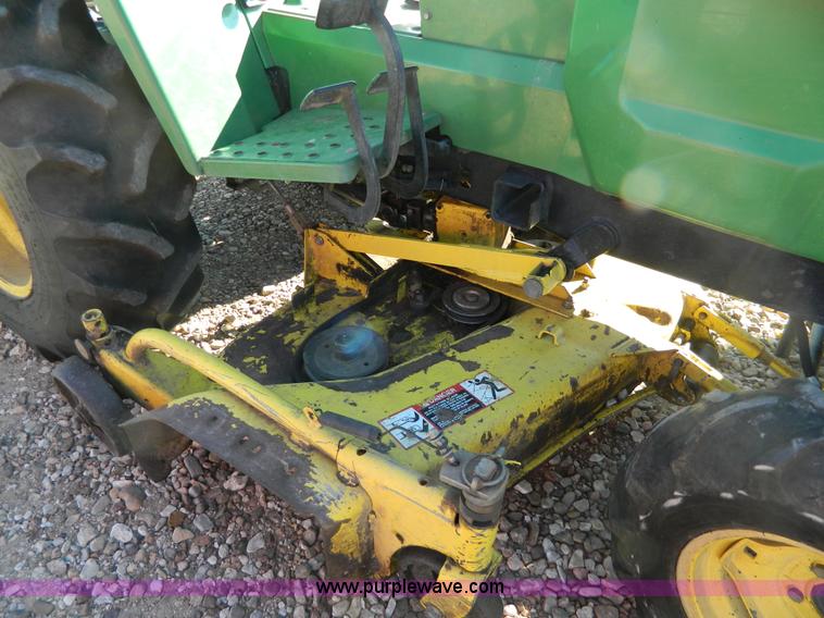 image for item Y9179 1994 John Deere 855 MFWD utility tractor