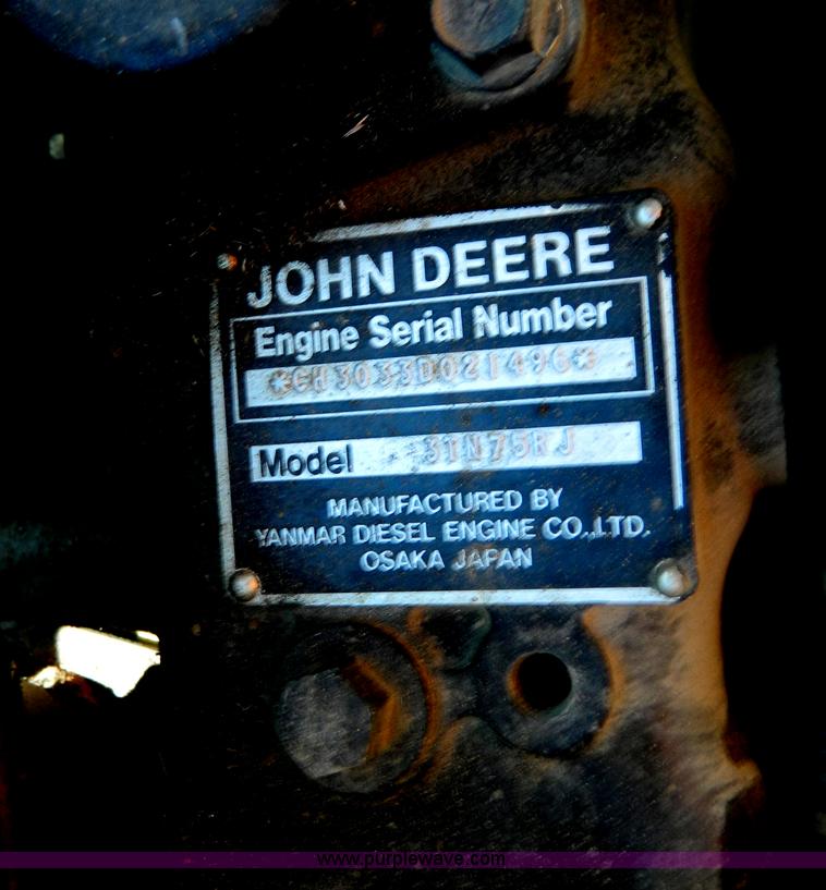 image for item Y9179 1994 John Deere 855 MFWD utility tractor