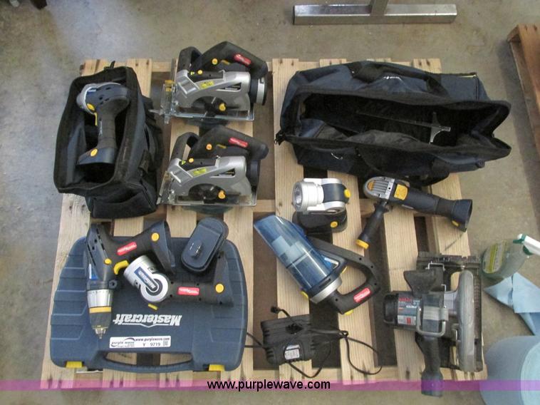 Assorted Mastercraft power tools in Grain Valley, MO Item Y9719 sold