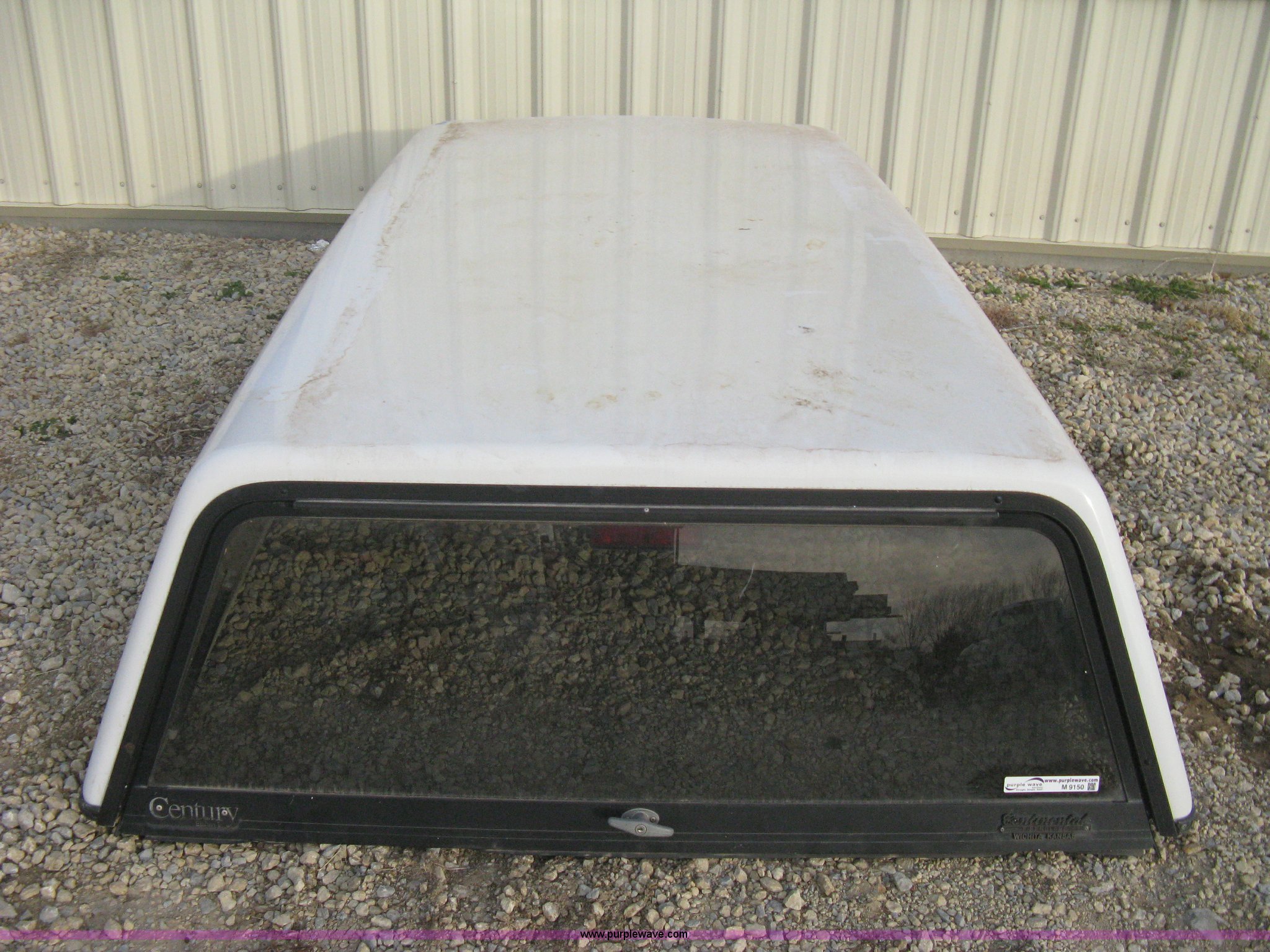 Continental fiberglass truck topper in Wichita, KS Item M9150 sold