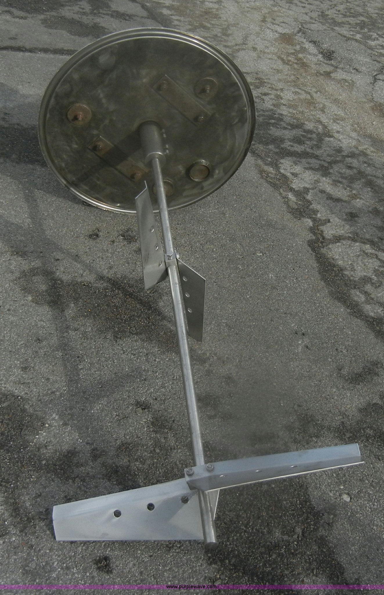 55 gallon drum mixer paddle in Olathe, KS Item T9553 sold Purple Wave