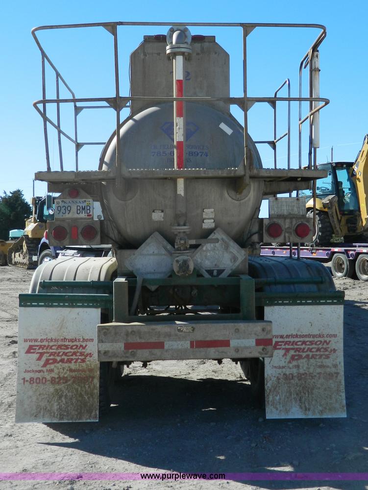 image for item B3977 1979 Brenner MC312 stainless tanker trailer