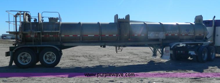 image for item B3977 1979 Brenner MC312 stainless tanker trailer