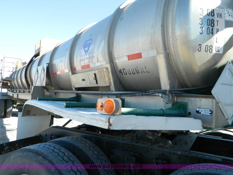 image for item B3977 1979 Brenner MC312 stainless tanker trailer