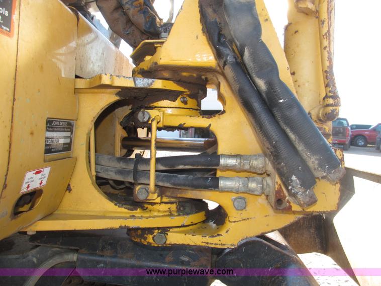 image for item B5296 2000 John Deere 27ZTS mini excavator