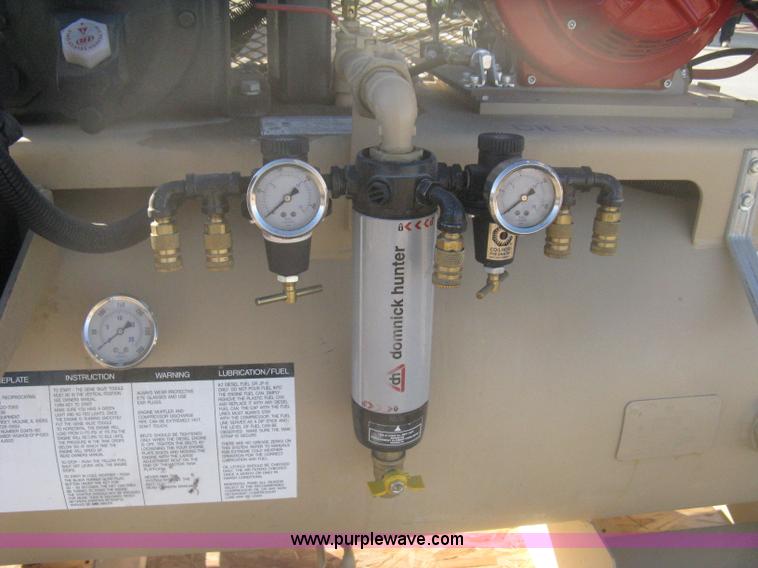 image for item B8479 2008 Ingersoll Rand diesel powered air compressor