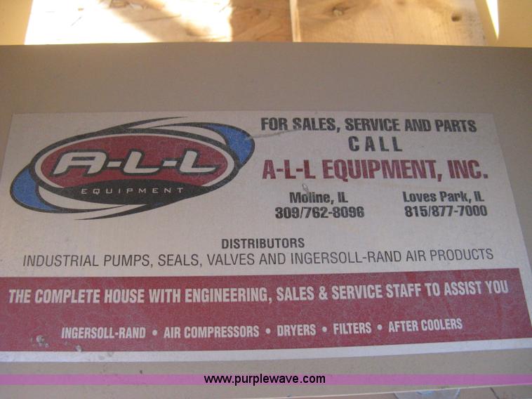 image for item B8479 2008 Ingersoll Rand diesel powered air compressor