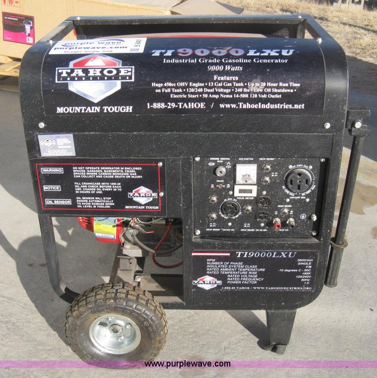image for item B8481 Tahoe TI9000 LXU generator