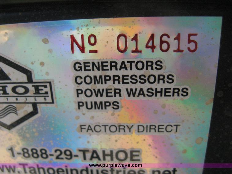 image for item B8481 Tahoe TI9000 LXU generator