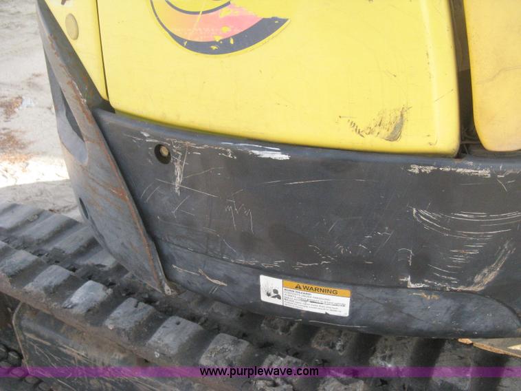 image for item B8498 2007 Yanmar VIO20 mini excavator