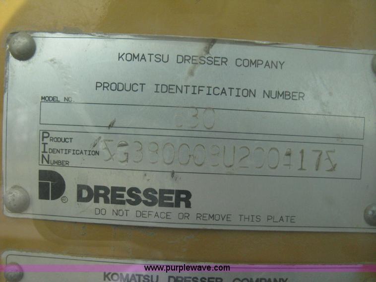 image for item B8500 1993 Dresser 830 motor grader