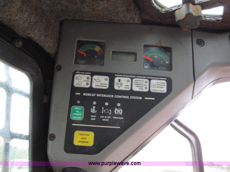 image for item C2459 2007 Bobcat T300 track skid steer