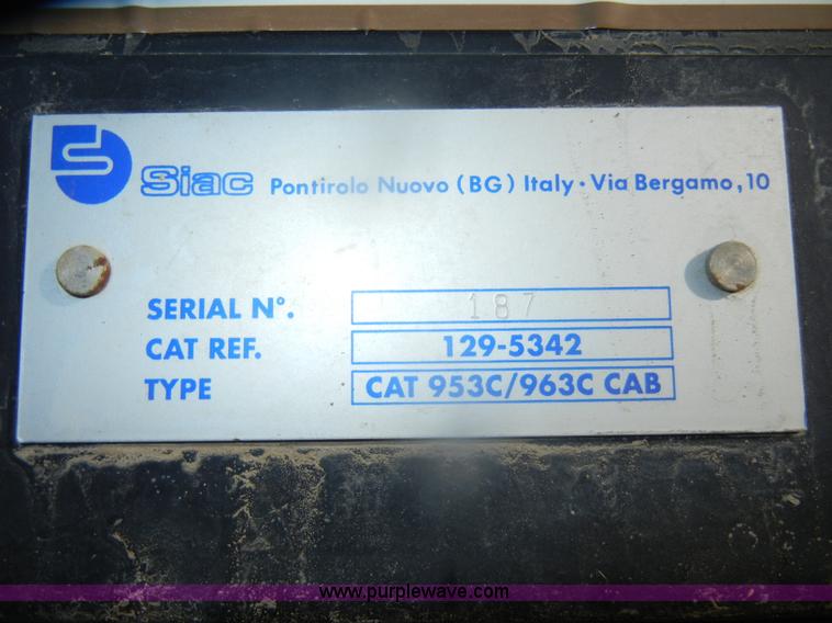 image for item D4534 1998 Caterpillar 953C track loader