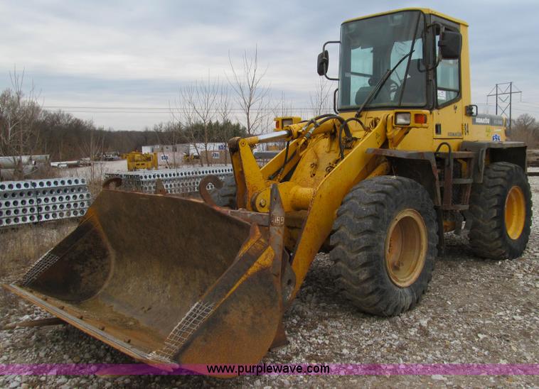image for item E3579 1998 Komatsu WA180-3L wheel loader