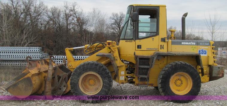 image for item E3579 1998 Komatsu WA180-3L wheel loader