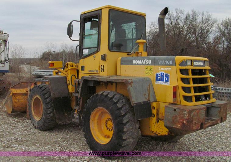 image for item E3579 1998 Komatsu WA180-3L wheel loader