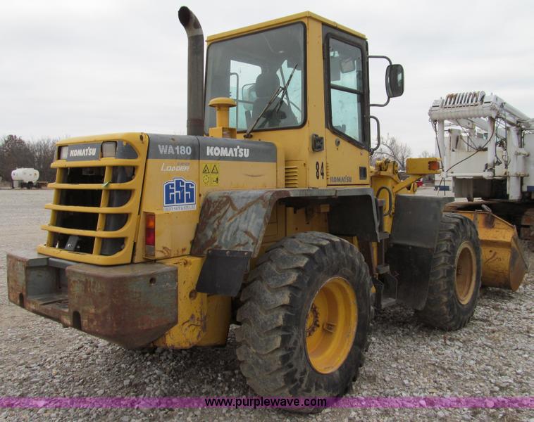 image for item E3579 1998 Komatsu WA180-3L wheel loader