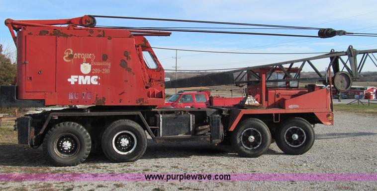 image for item E3580 1967 Link-Belt HC78A truck crane