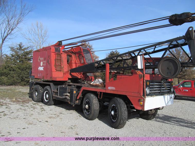 image for item E3580 1967 Link-Belt HC78A truck crane