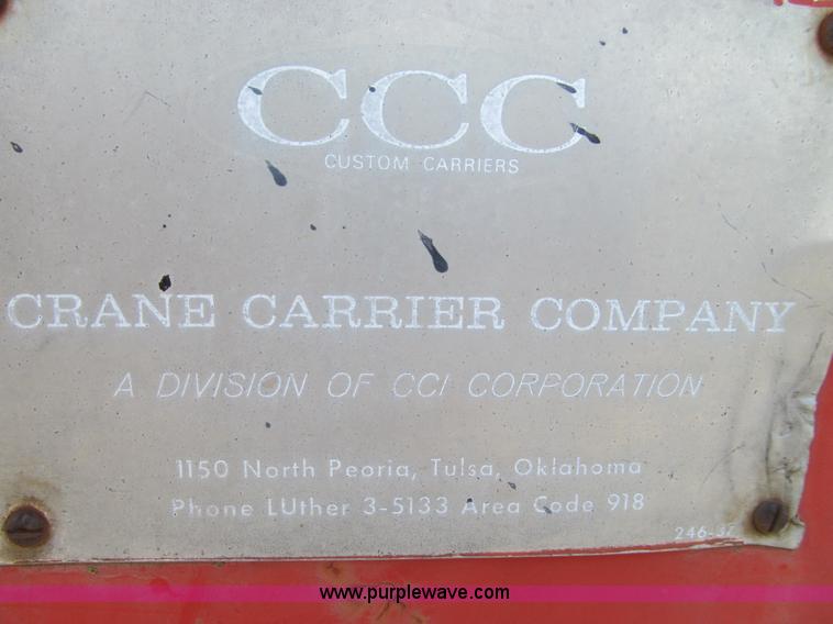 image for item E3580 1967 Link-Belt HC78A truck crane