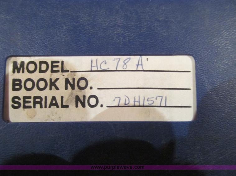 image for item E3580 1967 Link-Belt HC78A truck crane