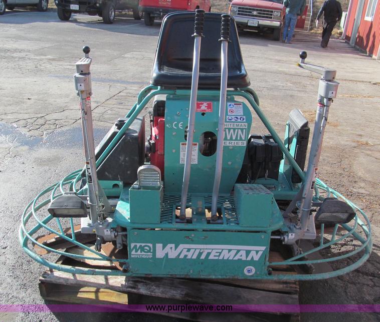image for item E5740 2005 Multi Quip ride on power trowel