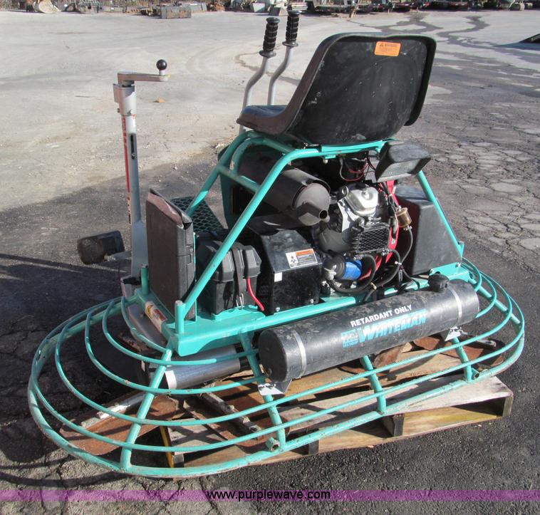 image for item E5740 2005 Multi Quip ride on power trowel