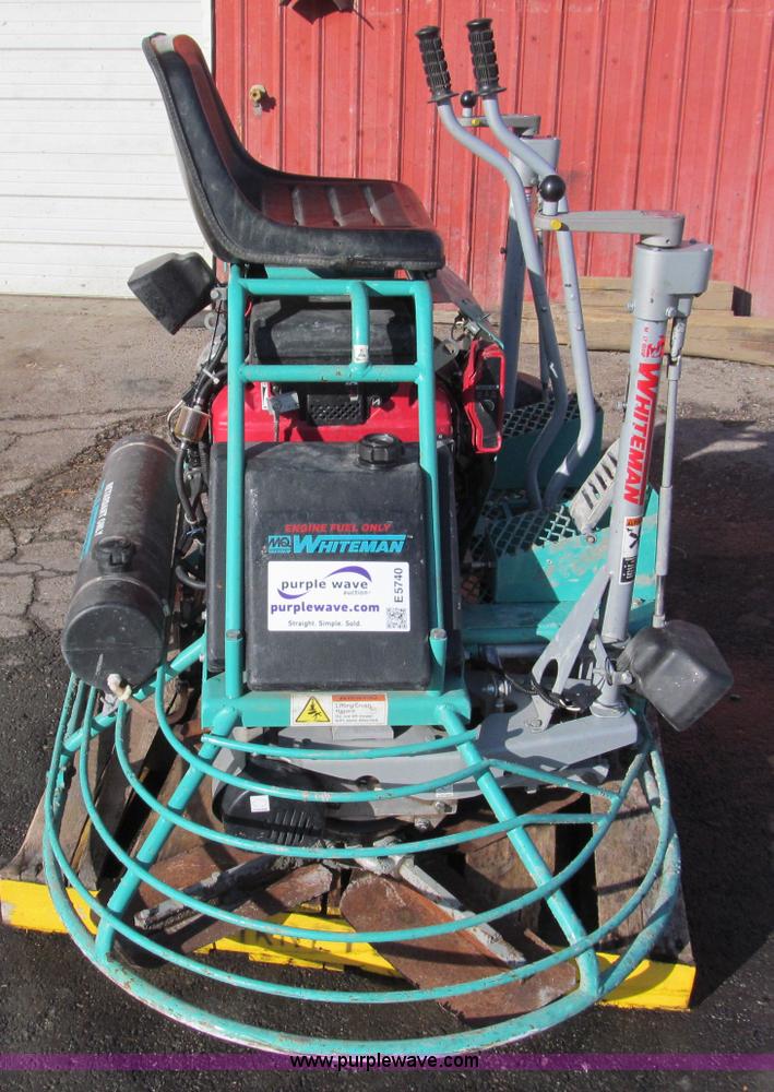 image for item E5740 2005 Multi Quip ride on power trowel