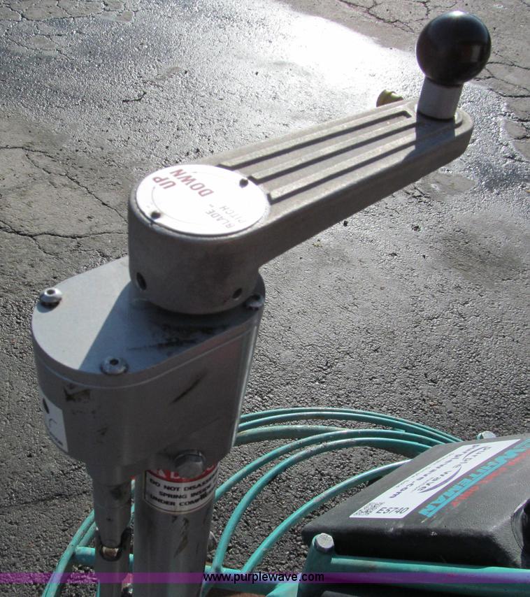 image for item E5740 2005 Multi Quip ride on power trowel