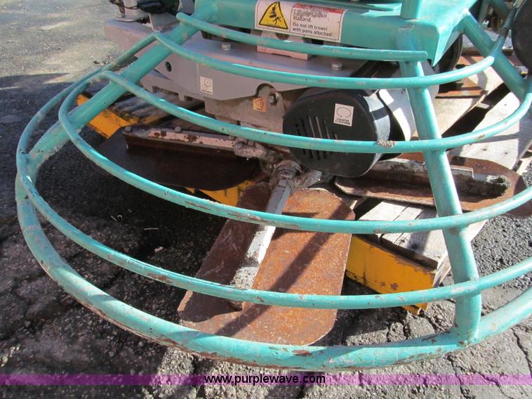 image for item E5740 2005 Multi Quip ride on power trowel