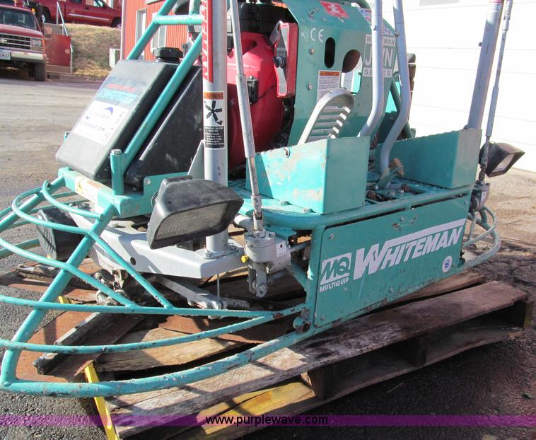 image for item E5740 2005 Multi Quip ride on power trowel