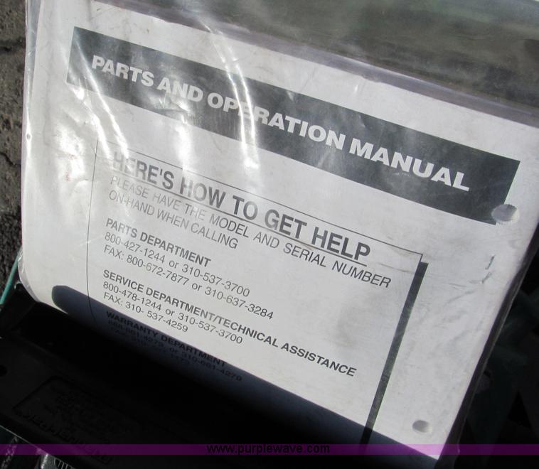 image for item E5740 2005 Multi Quip ride on power trowel